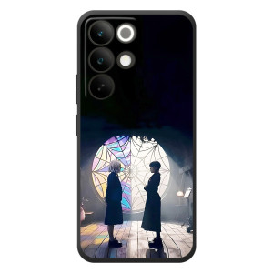 Чехлы с принтом Уэнсдей на RealMe C85 Pro – Уэнсдей и Энди