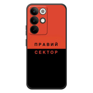 Чехлы УПА (Красно-Чёрный) на RealMe C85 Pro – Правый Серктор
