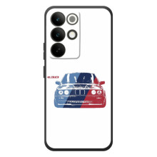 Чехол BMW для Realme C85 Про (BMW на белом)
