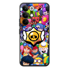 Чехол для RealMe C85 Pro Бравл Старс (VPrint) – Лого Brawl Stars