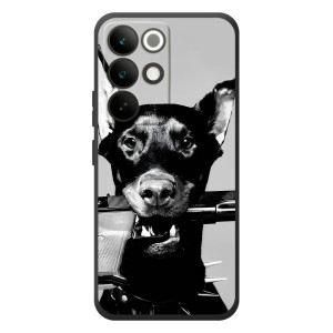 Чехол ДОБЕРМАН для RealMe C85 Pro – Опасный доберман