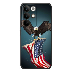 Чохол Прапор USA для RealMe C85 Pro – Орел і прапор
