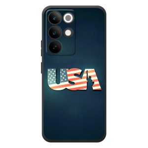 Чохол Прапор USA для RealMe C85 Pro – USA