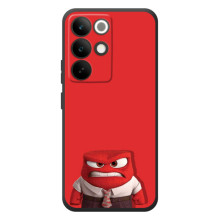 Чехол Головоломка для RealMe C85 Pro - (AlphaPrint) (Гнев)