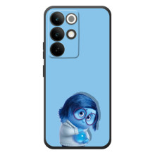 Чехол Головоломка для RealMe C85 Pro - (AlphaPrint) (Печаль)