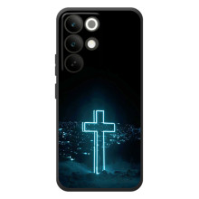 Християнські Чохли для RealMe C85 Pro (AlphaPrint) – Хрест і місто