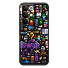 Чехол майнкрафт для RealMe C85 Pro