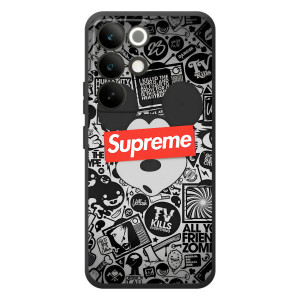 Чехол с Брендами одежды на Реалми C85 Про – Supreme Маус