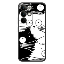 Бампер с изображением Котиков для Реалми C85 Про – КОТИКИ