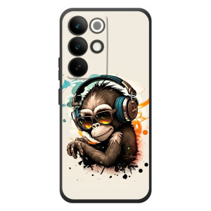 Чехол с Обезьянами RealMe C85 Pro - (AlphaPrint)