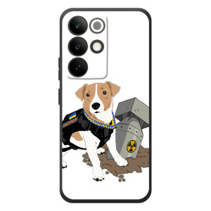 Чохол з принтом Песика Патрон для RealMe C85 Pro (Пес Патрон з ракетою)