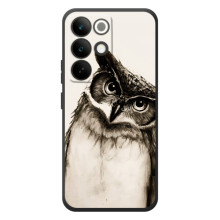 Чехол с птицами на RealMe C85 Pro (VPrint) (Сова)