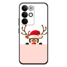 Чехол Санта Клаус для RealMe C85 Pro (Олененок)