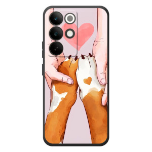 Чехол (ТПУ) Милые собачки для RealMe C85 Pro – Любовь к собакам