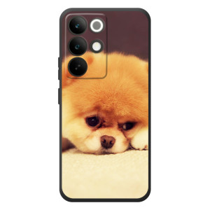 Чехол (ТПУ) Милые собачки для RealMe C85 Pro – Померанский шпиц