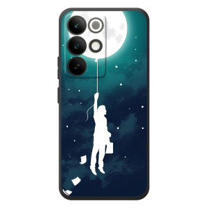 Чехол (ТПУ) с планетами на RealMe C85 Pro – To The moon
