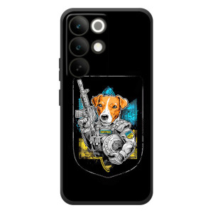 Чехол с принтом для RealMe C85 Pro – Патрон Воин