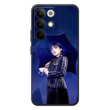 Чохли Венсдей на RealMe C85 Pro Уенсдей (AlphaPrint) (Венздей з парасолькою)