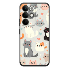 Чохол з малюнком кіт на RealMe C85 Pro (Колаж котів)