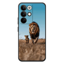 Чехол Король лев на Реалми С85 Про (Мусафа и Симба)