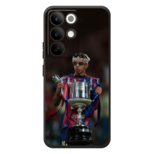 Чехол с футболистом Ламин Ямаль RealMe C85 Pro (Ямал с кубком)