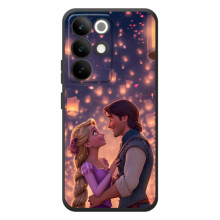 Чехол Рапунцель для RealMe C85 Pro (Принцесса и принц)