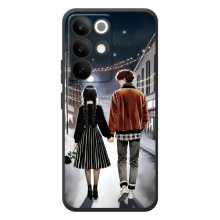 Чохол з дизайном Венздей 2 на RealMe C85 Pro – Венздей і Тайлер