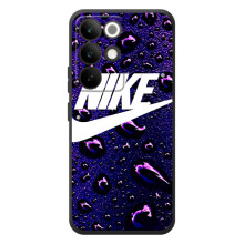 Чохол з логтипом Найк на RealMe C85 Pro – Найк на фіолетовому