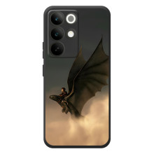 Чохол з принтом дракон Беззубик РеаlMe C85 Про – Дракон Беззубик