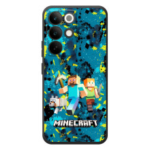 Чехлы для RealMe C85 Pro (Персонажи Майн Крафт) (Майнкрафт)