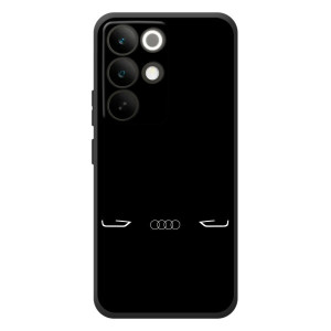 Силиконовый бампер с картинкой машины на RealMe C85 Pro – Силует Audi