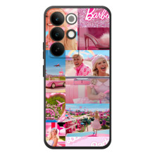 Силиконовый Чехол Барби Фильм на RealMe C85 Pro (Барби стиль)
