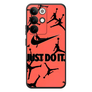 Силиконовый Чехол Nike Air Jordan на Реалми C85 Про – Just Do It