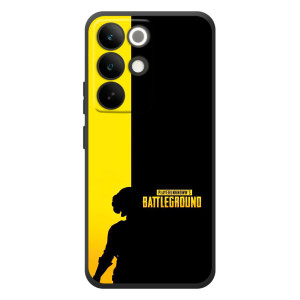 Чохол (TPU) з картинкою "Лого Пабг" на РеалМе C85 Про (Battlegrounds)