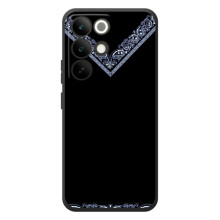 Силиконовый Чехол на RealMe C85 Pro – Воротник вышиванки