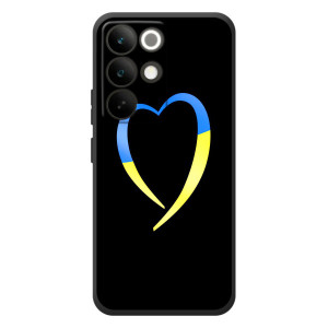 Силиконовый Чехол на RealMe C85 Pro (Я-Украина) (Украинское сердце)