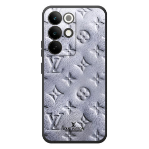 Текстурный Чехол Louis Vuitton для Реалми C85 Про – Белый ЛВ