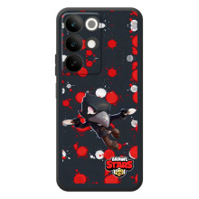 Бампер (ТПУ) с принтом Brawl Stars на Реалми С85 – Черный Ворон