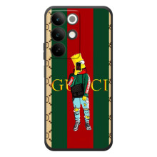 Бренднові Чохли для RealMe C85 - (PREMIUMPrint) (Барт ГУЧЧІ)