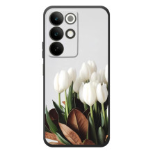 Чехлы с картинкой (Тюльпаны) на Реалми С85 – Букет тюльпанов