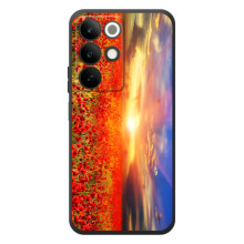 Чехлы с картинкой (Тюльпаны) на Реалми С85 – Поле тюльпанов