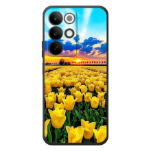 Чехлы с картинкой (Тюльпаны) на Реалми С85 – Желтые тюльпаны