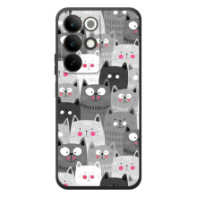 Чохли з Котиками для RealMe C85 (VPrint) (Мальовані котики)