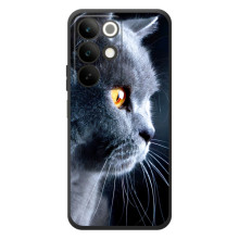 Чохли з Котиками для RealMe C85 (VPrint) (Сірий Кіт)