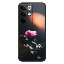 Чехлы с принтом Розочки для RealMe C85 – Цветок ночной