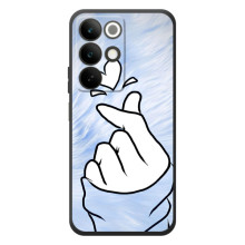 Чехлы (Знак сердечка) на RealMe C85 (Сердечка знак)