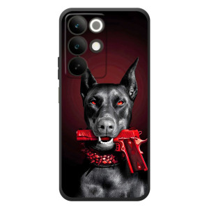 Чехол ДОБЕРМАН для RealMe C85 – Доберман злой