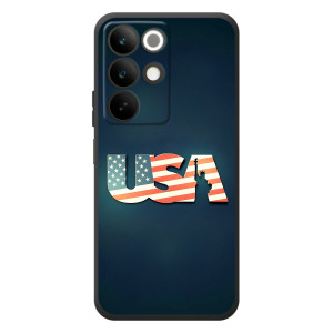 Чехол Флаг USA для RealMe C85 – USA