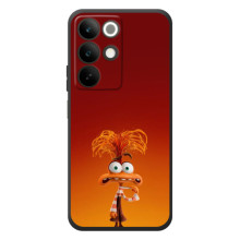 Чехол Головоломка для RealMe C85 - (AlphaPrint) (Тревожность)