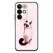 Чохол на РеалMI C85 з Котиками (VPrint) (Котик падає)